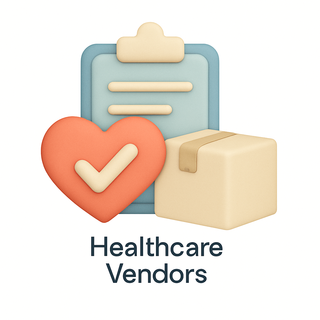 Healthcare Vendors Icon